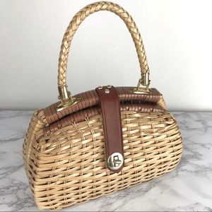Mr. Jonas Vintage wicker purse